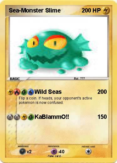 Pokemon Sea-Monster Slime