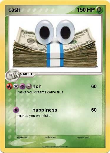 Pokemon cash