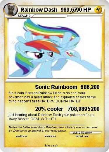 Pokemon Rainbow Dash  989,67