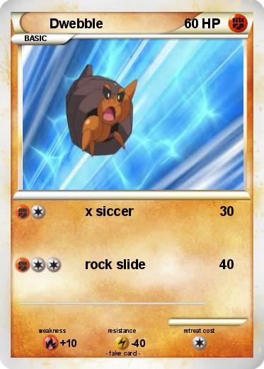 Pokemon Dwebble