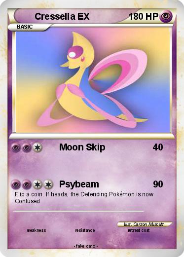Pokemon Cresselia EX