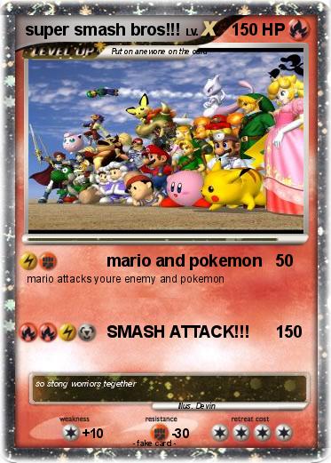 Pokemon super smash bros!!!