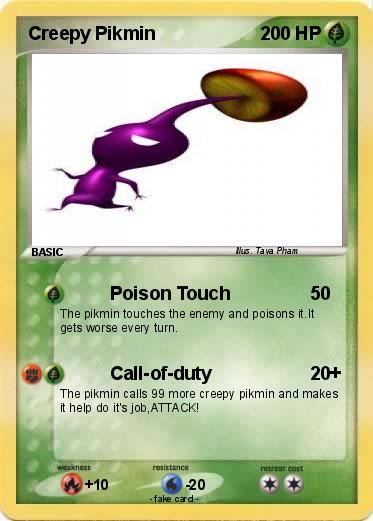 Pokemon Creepy Pikmin
