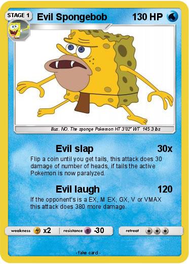 Pokemon Evil Spongebob