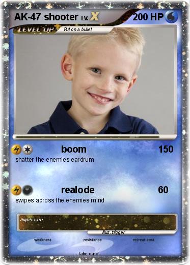 Pokemon AK-47 shooter