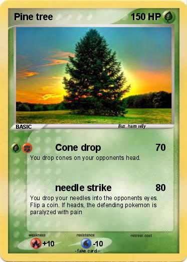 Pokemon Pine tree
