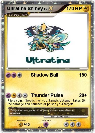 Pokemon Ultratina Shiney