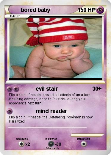 Pokemon bored baby