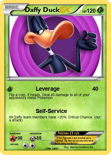 Pokemon Daffy Duck