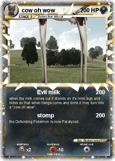 Pokemon cow oh wow