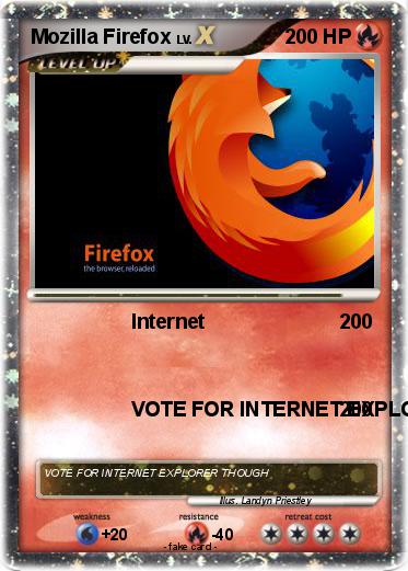 Pokemon Mozilla Firefox