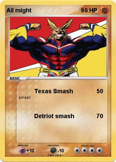 Pokemon All might
