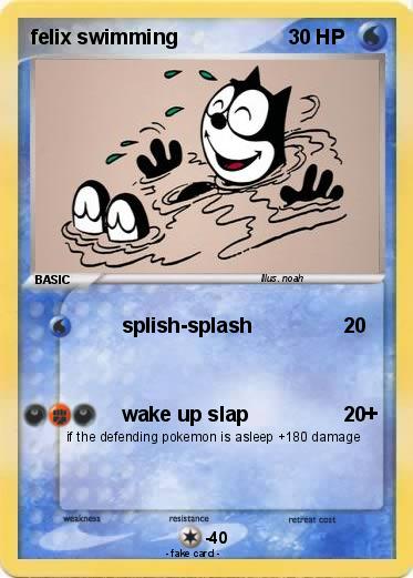 Pokemon felix swimming