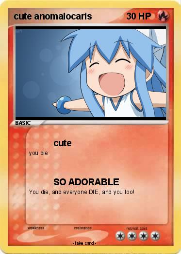 Pokemon cute anomalocaris
