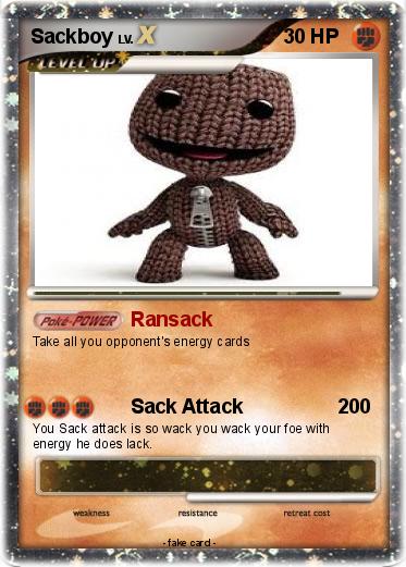 Pokemon Sackboy