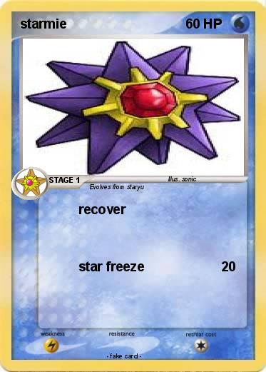 Pokemon starmie