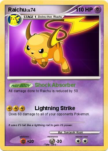 Pokemon Raichu