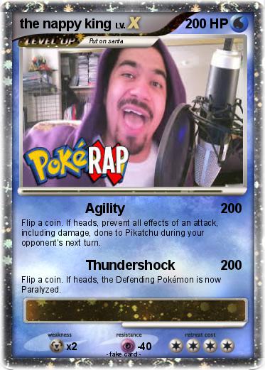 Pokemon the nappy king
