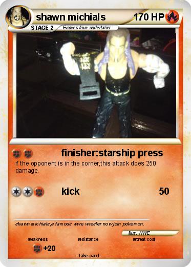 Pokemon shawn michials