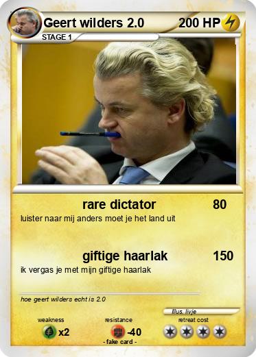 Pokemon Geert wilders 2.0