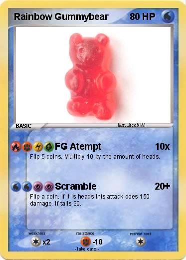 Pokemon Rainbow Gummybear