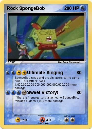 Pokemon Rock SpongeBob