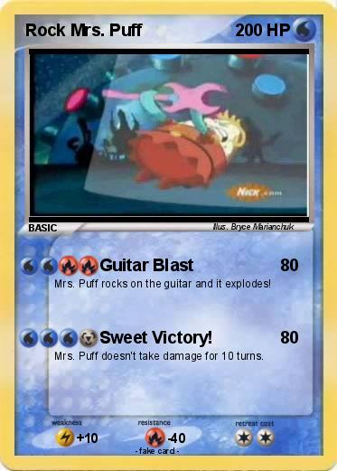 Pokemon Rock Mrs. Puff