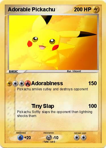 Pokemon Adorable Pickachu
