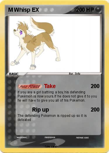 Pokemon M Whisp EX