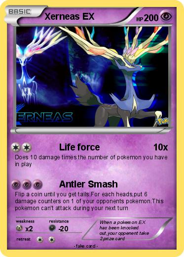 Pokemon Xerneas EX