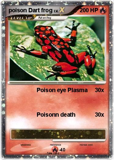 Pokemon poison Dart frog