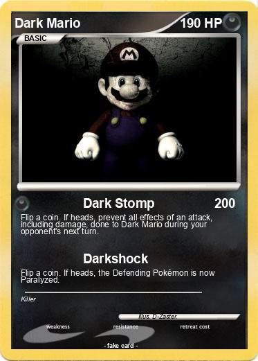 Pokemon Dark Mario
