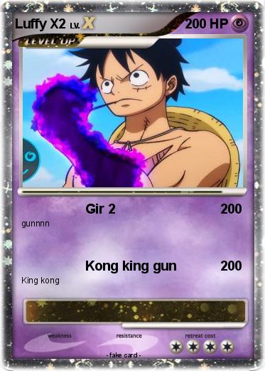 Pokemon Luffy X2