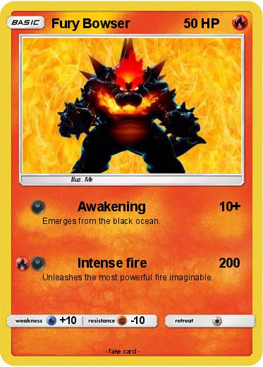 Pokemon Fury Bowser
