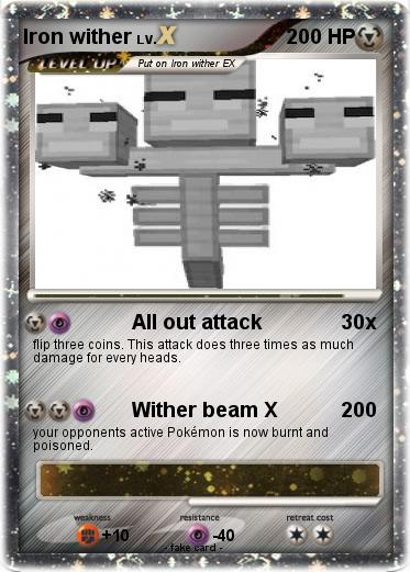 Pokemon Iron wither