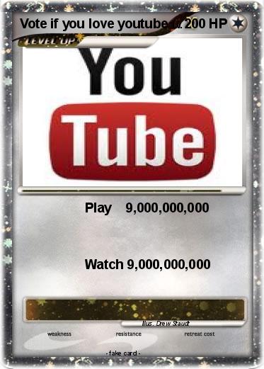 Pokemon Vote if you love youtube