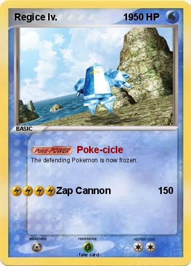 Pokemon Regice lv.                         19