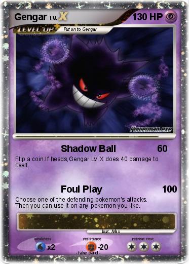 Pokemon Gengar