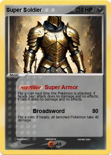 Pokemon Super Soldier