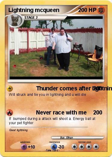 Pokemon Lightning mcqueen