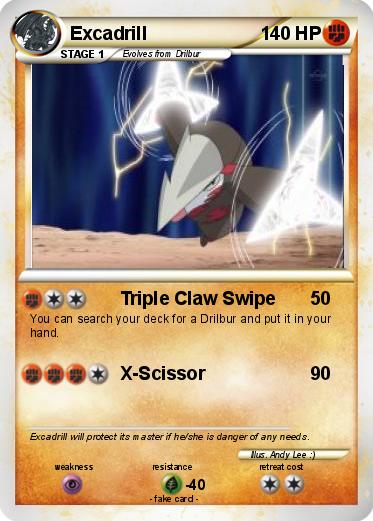 Pokemon Excadrill