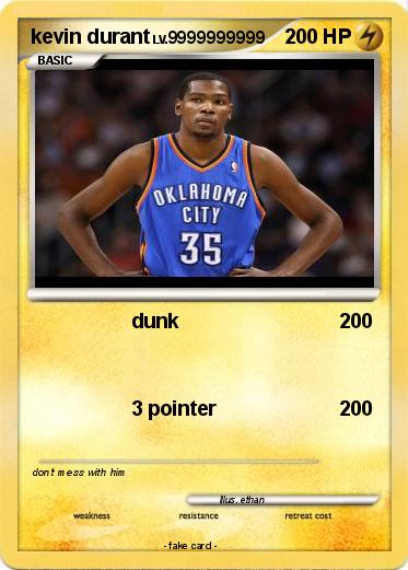 Pokemon kevin durant