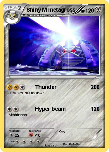 Pokemon Shiny M metagross