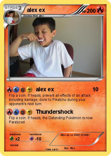 Pokemon alex ex