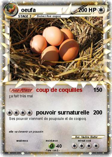 Pokemon oeufa