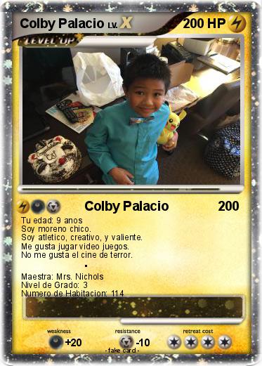 Pokemon Colby Palacio