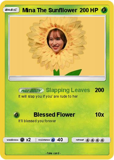 Pokemon Mina The Sunfllower