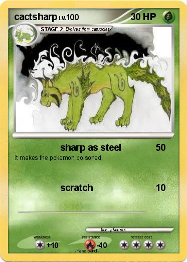 Pokemon cactsharp