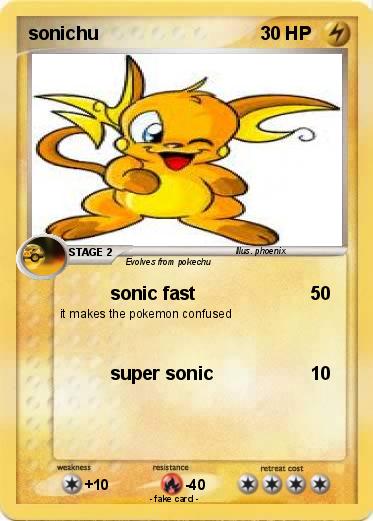 Pokemon sonichu
