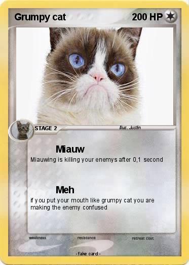 Pokemon Grumpy cat